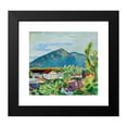 thumbnail image 2 of August Macke 16x15 Black Modern Framed Museum Art Print Titled - Spring Landscape in Tegernsee (1910), 2 of 5