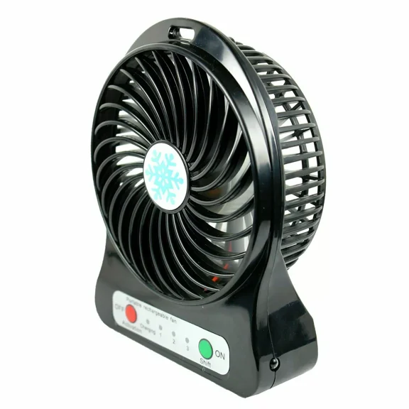 Portable Rechargeable Led Fan Air Cooler Mini Operated Desk Usb