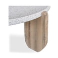 thumbnail image 3 of Moe's Home Collection Wunder Terrazzo/Solid Wood Coffee Table in White/Natural, 3 of 4