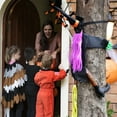 thumbnail image 3 of Large Crashing Witch Into Tree Halloween Decoration Outside Flying Witch Hitting Tree Prop for Outdoor Yard Garden Lawn Front Porch Decor, 3 of 8