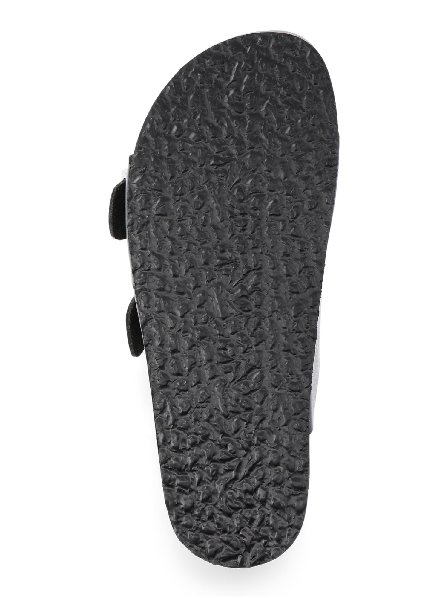 Time and Tru Women's Footbed Slide Sandals, Wide Width Available
