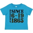 thumbnail image 3 of Inktastic Juneteenth Since 6-19-1865 Boys or Girls Toddler T-Shirt, 3 of 5