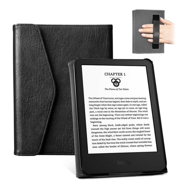 Funda CoBak Premium para Kindle 6 e iReader T6 con correa de mano