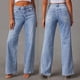 thumbnail image 1 of Pantalones vaqueros holgados de pierna ancha para mujer, pantalón vaquero Sexy de longitud completa, cintura alta, verano, nueva moda, 1 of 5