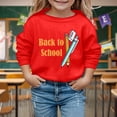 thumbnail image 2 of TIWEKE Chandails en Molleton Filles Rentrée des Classes Mode Manches Longues Hauts Confortables pour Enfants Motifs Dessin Animé Décontractés Vêtements d'Hiver Chauds, Taille 3-4 Ans, 2 of 5