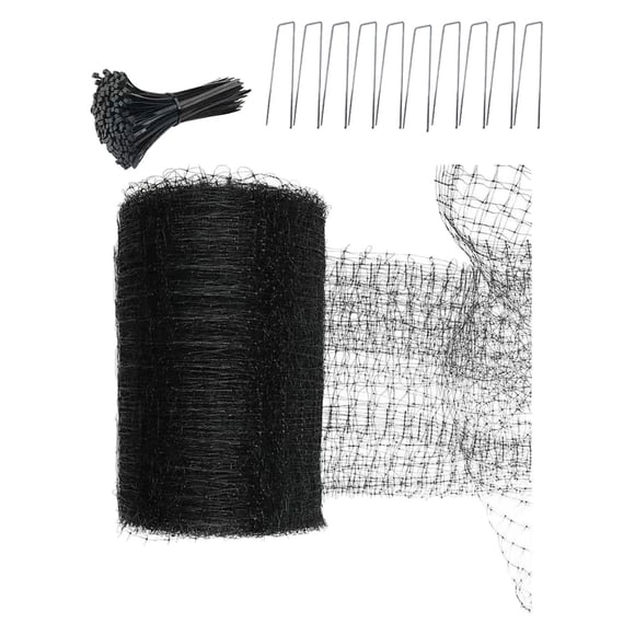 Malla para pájaros, malla para proteger con 10 agujas, malla portátil reutilizable para proteger , malla para jardín