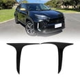 thumbnail image 4 of Front Fog Lamp Trim Cover, Fog Lamp Frame Trim Sturdy 2 PCS Bright Black  For Car, 4 of 8
