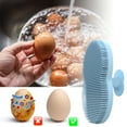 thumbnail image 3 of Tnobhg Silicone Egg Cleaning Brush Soft Bristles Chicken Poultry Egg Washer Cleaner Manual Eggs Stain Remover Washing Scrubber Tool, 3 of 7