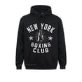 thumbnail image 2 of Sudadera con capucha divertida y novedosa para hombre con diseño de boxeador vintage del club de boxeo de Nueva York, sudaderas de verano y otoño, ropa de manga larga para verano, 2 of 5