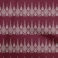 thumbnail image 1 of oneOone Polyester Lycra Maroon Fabric Block Fabric For Sewing Printed Craft Fabric By The Yard 56 Inch Wide, 1 of 5