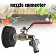 thumbnail image 4 of MSBD Tank Tap 1000L S60X6 IBC Tap Connector with 1/2" Hose Connection, Drain Tank Adapter, for Garden Tap, for Tank Adapter (1 Piece), 4 of 5