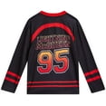 thumbnail image 4 of Disney Boys TShirts - Mickey Mouse Lightning McQueen Sports Hockey Jersey for Toddlers & Little Kids, 4 of 7
