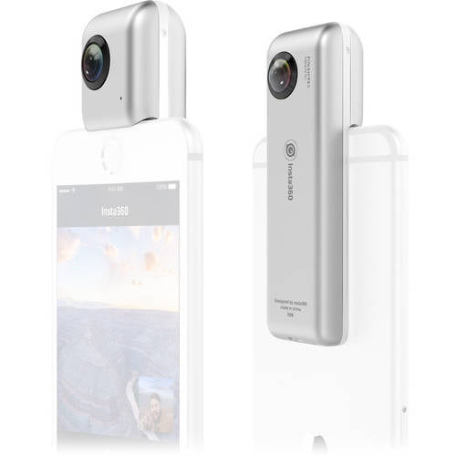 Insta360 Nano 3K 360 Degree Dual Lens Camera for iPhone Pearl White