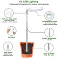 thumbnail image 4 of Lumière de Croissance, Lumière LED pour Plantes d'Intérieur, Hauteur Réglable pour Fleurs et Bonsaï, 4 of 5