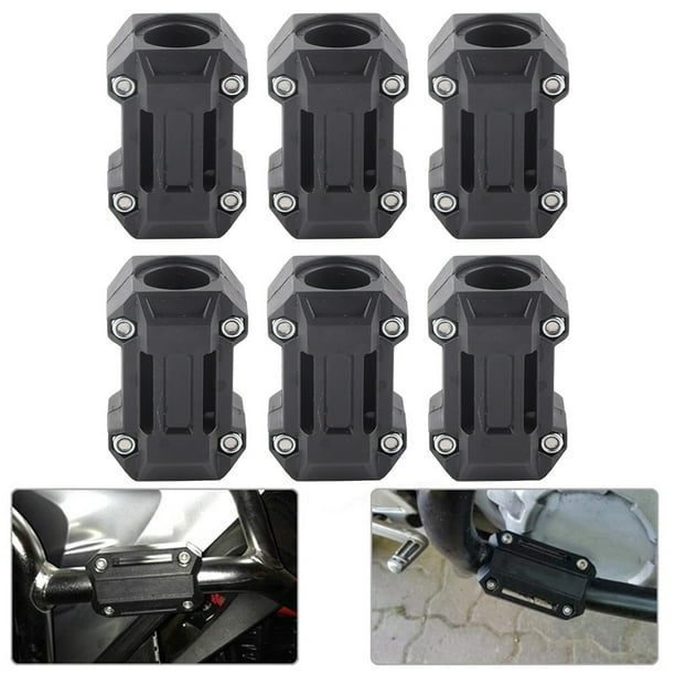 Bloque de parachoques, 3 pares Bloque de parachoques de motor de motocicleta Bloque de protección de parachoques Muy recomendado