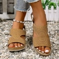 thumbnail image 5 of Mostsola Sandals for Women 2025 Slingback Beach Shoes Comfortable Arch Support Walking Shoes, 5 of 9