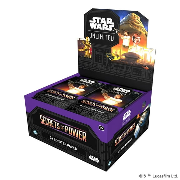 Star Wars Unlimited TCG Secrets of Power Booster Box By Fantasy Flight Games