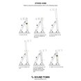 thumbnail image 4 of Soportes de altavoz para montaje en pared Sound Town STWSD-048B, paquete de 2, 4 of 4