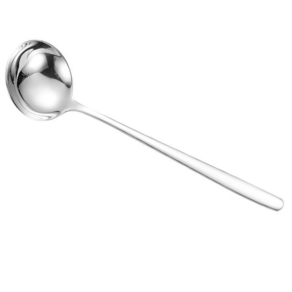 UPOUART Wok Ladle Large Stainless Steel Cooking Long Handle Kitchen Gadget 1Pack