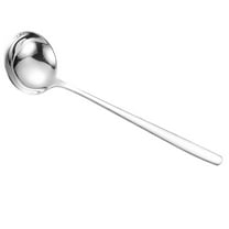 UPOUART Wok Ladle Large Stainless Steel Cooking Long Handle Kitchen Gadget 1Pack