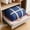 Blue_S, variant on Kchsji Heavy‑Duty Non‑Woven Storage Tote, Waterproof Large Travel Organizer with Double Zipper, Reinforced Handles, Multi‑Size Options 50–90 cm, Foldable for Seasonal Clothes, Bedding, Moving