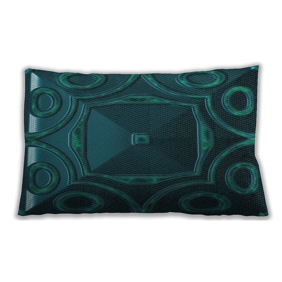 Ahgly Company Indoor Rectangular Contemporary Lumbar Throw Pillow, 13 inch by 19 inch