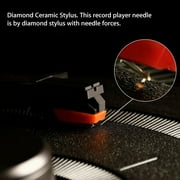 Record Player Needle, TSV 3 Pcs Stylus Replacement Turntable Needle Diamond Stylus Record Player Needle With Diamond Tip for most Crosley Vinyl Jensen 1byone ION ICT04RS Phonograph