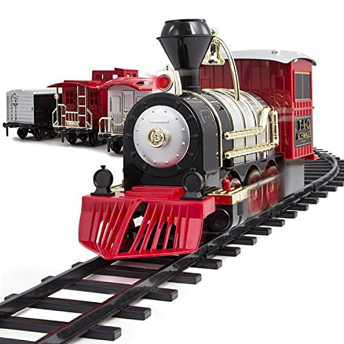 light up train set