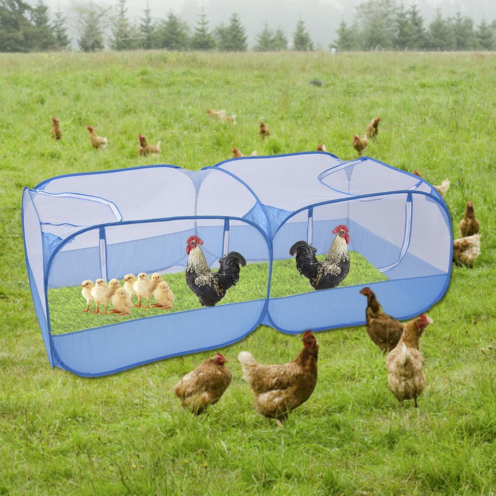 Pet Playpen Chicken Coop Rabbit Cage Portable Foldable Pet Fence