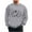 Gray, variant on WREESH Graphic Sweatshirt Valentine's Day Love Letter Printed Crewneck Sweatshirts Casual Pullover for Men Black