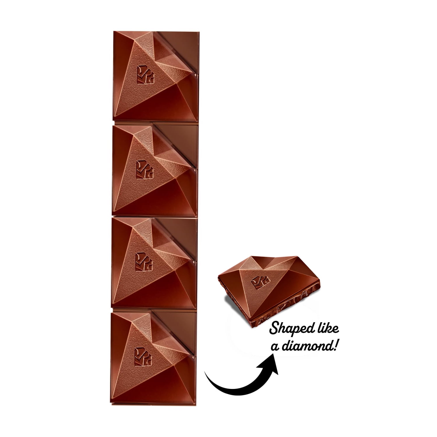 RED Delight Milk Chocolate 12 Count Box of Grab N Go Travel Size Bars (0.92 Ounces Each)