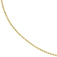 thumbnail image 4 of 14K Yellow Gold Women's 18" 4.00mm Hollow Rope Chain Necklace, 4 of 4