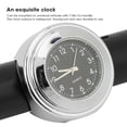 thumbnail image 3 of Reloj de motocicleta resistente al agua, reloj con esfera de bicicleta cromado para manijas de 7/8 pulg.-1 pulg., 3 of 8