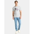 thumbnail image 2 of Minecraft Men's and Big Men's Graphic Tee with Short Sleeves, Sizes S-2XL, 2 of 5