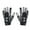 Black / Metallic Silver, variant on Under Armour UA F8 Football Glove - Youth (Black / Metallic Silver,L)