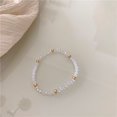 thumbnail image 4 of Pulseras de cuentas de cristal retro JAMW estilo ins 7 piezas, 4 of 5