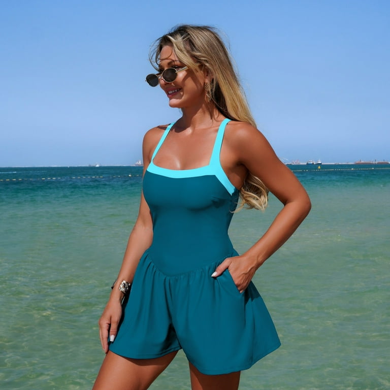 swim dress modest Happy Campers Sport Swim Dress main image 1