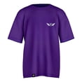 thumbnail image 4 of Playera Jouska Mx Oversize Golden Mujer Gym Deportiva Casual Bodybuilding Relaxed Fit Morada, 4 of 5