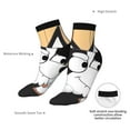 thumbnail image 5 of Saiise Bluey Funny Socks Men Women Adults Novelty Graphic Crew Tube Socks Crazy Design Casual Dress Socks for Sports,Running,Travel, 5 of 7