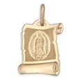 thumbnail image 1 of Medalla de Virgen Italiana de Oro 10K Imperial Jewelry 12 MM 0.5 Gramos, 1 of 4