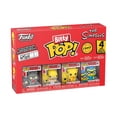 thumbnail image 1 of Funko Pop! Bitty Simpsons Paquete de 4 Mini Figuras de 2.3 cm, 1 of 9