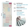 thumbnail image 2 of Pioneer Flower Floral Print Pattern Hot Yoga Mat Towel Non Slip for Hot Yoga - Quick-Drying Yoga Mat Cover with 4 Corner Pockets with Travel Bag - Hot Yoga Towel Non Slip 70"x26", 2 of 6
