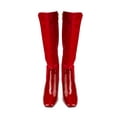 thumbnail image 2 of Ninety Union Lexington Metal Insert Block Heel Boot, Red, 8, 2 of 5