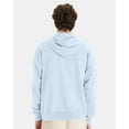 thumbnail image 3 of ComfortWash by Hanes B35800265 Garment-Dyed Unisex Hooded Sweatshirt, Soothing Blue - Large, 3 of 5