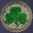 thumbnail image 3 of CafePress - Shamrock And Celtic Knots Long Sleeve T Shirt - Long Sleeve Dark T-Shirt, 3 of 4