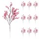 thumbnail image 2 of Ramas zen de 50 cm, flores de durazno secas, decoración del hogar, color carne realista, pequeñas flores, arreglo floral para salón de té, ramas artificiales, decoración única, material, 2 of 9