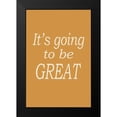 thumbnail image 2 of Murdock, Ramona 17x24 Black Modern Framed Museum Art Print Titled - Going to be Great No. 1, 2 of 5