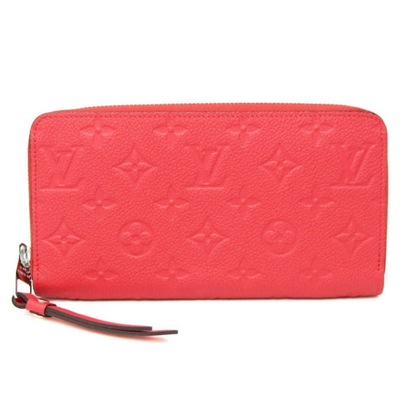 Pre-Owned Louis Vuitton Monogram Empreinte Zippy Wallet M60547 Women's Monogram Empreinte Long...