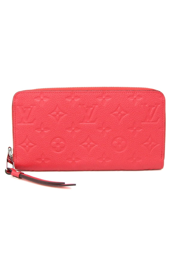 Pre-Owned Louis Vuitton Monogram Empreinte Zippy Wallet M60547 Women's Monogram Empreinte Long...