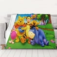 thumbnail image 2 of Winnie the Pooh Blanket Soft Bed Sofa Throw Cozy Lightweight Birthday Gift, 2 of 12